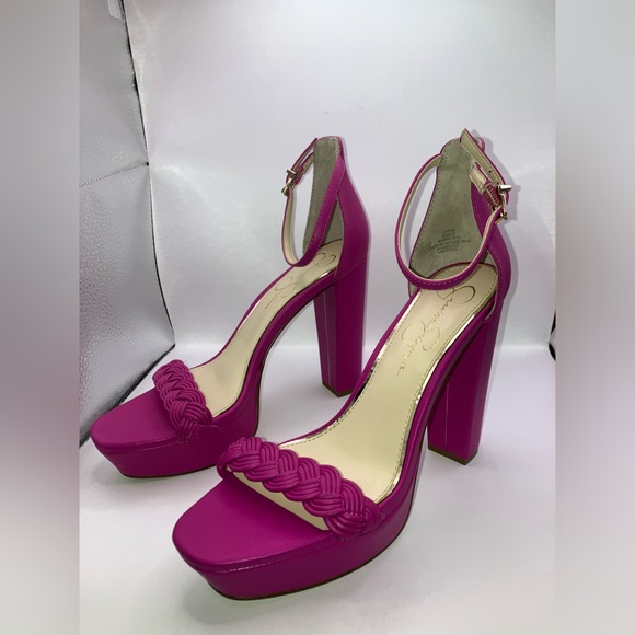 Jessica Simpson Pink Heels 8.5 - Picture 4 of 10